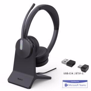 Yealink BH70 Duo Teams USB-A/C Headset With Stand - MPN 1208701