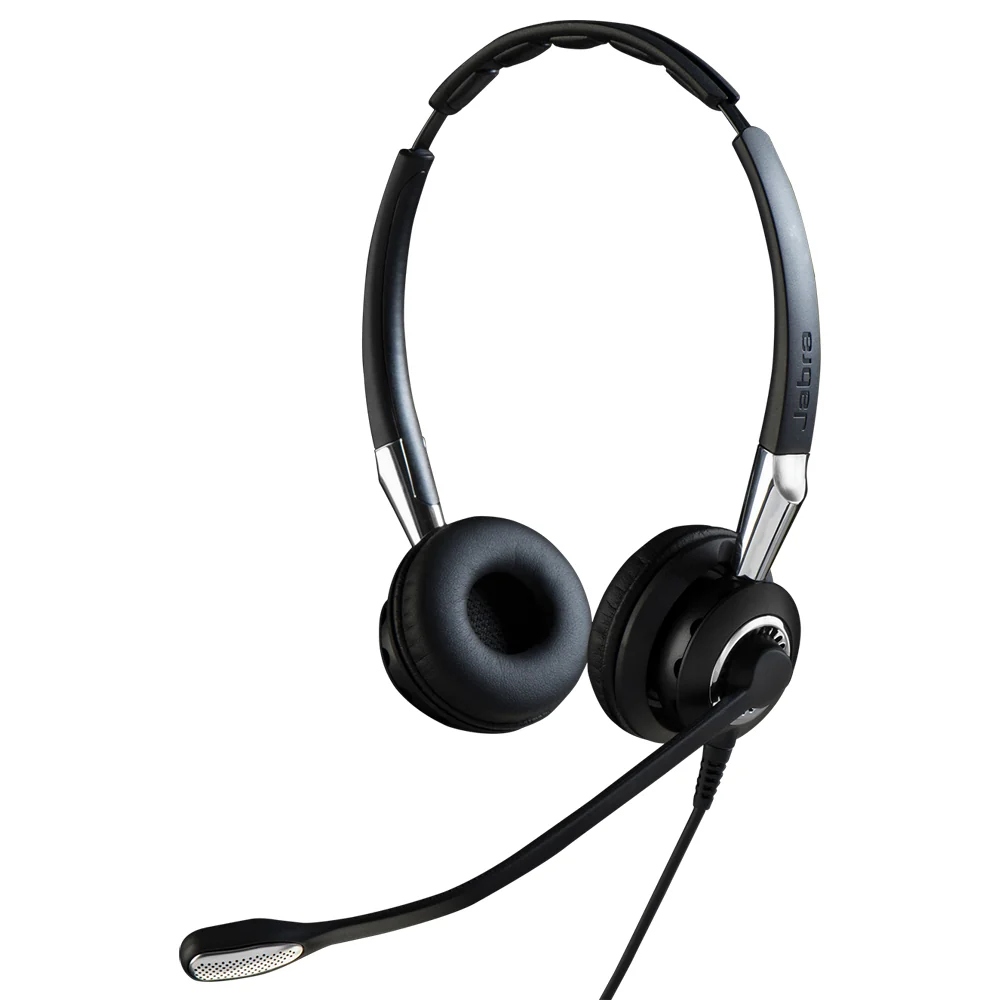 Jabra BIZ 2400 II Duo Wideband Headset with Noise-Cancelling Microphone - MPN: 2489-825-209