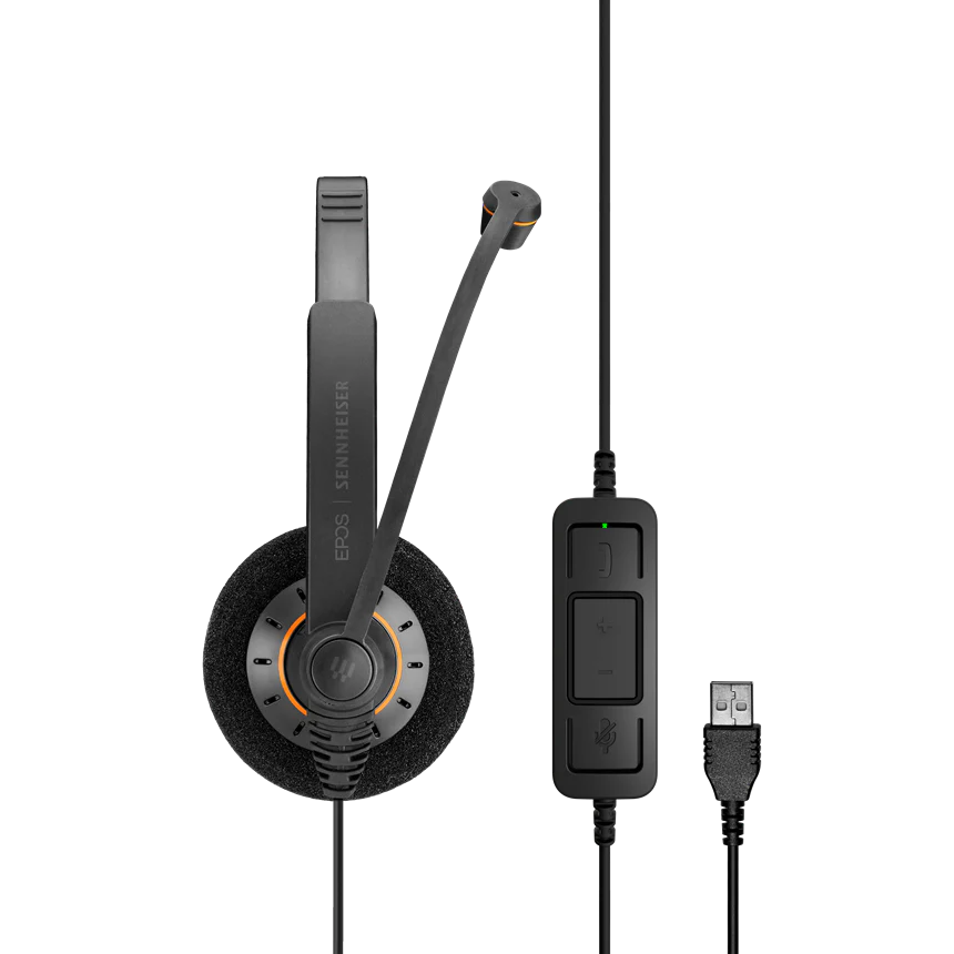 EPOS IMPACT SC 60 USB ML Double-Sided USB Headset - MPN: 1000551