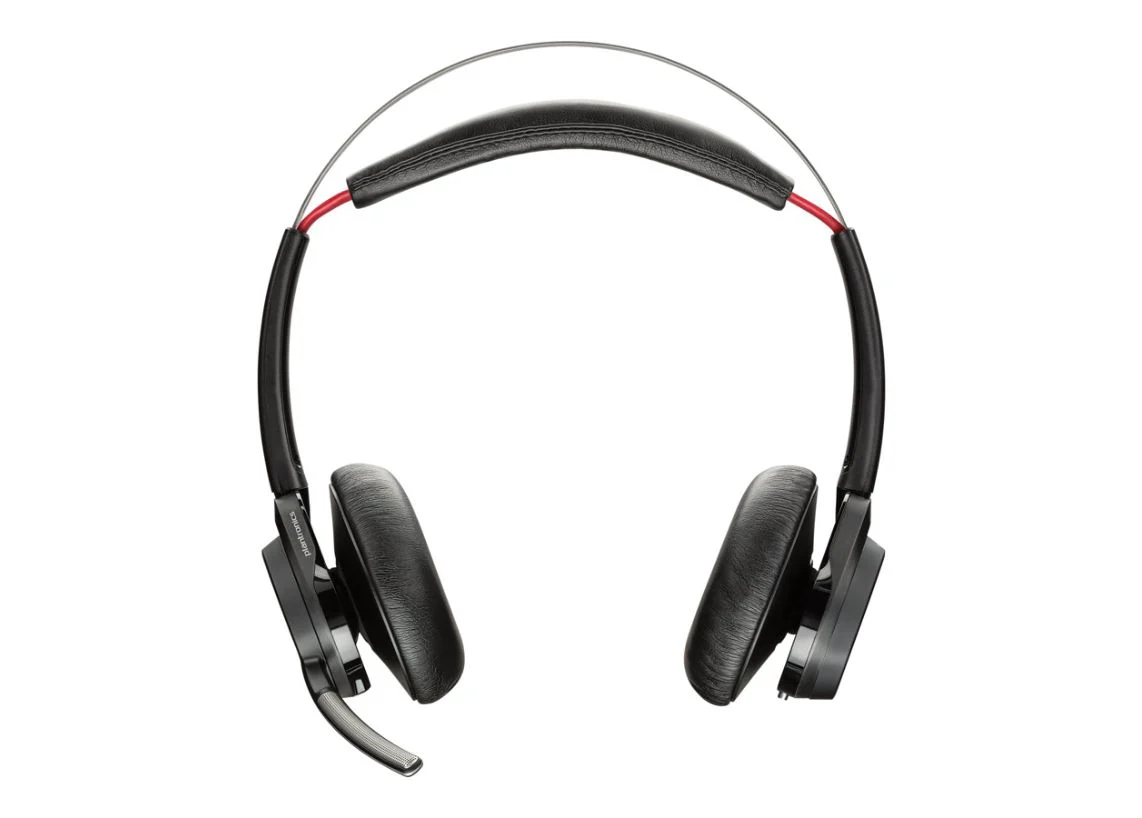 Poly B825-M Voyager Focus UC Microsoft Lync Bluetooth Binaural Headset MPN 7F0J0AA