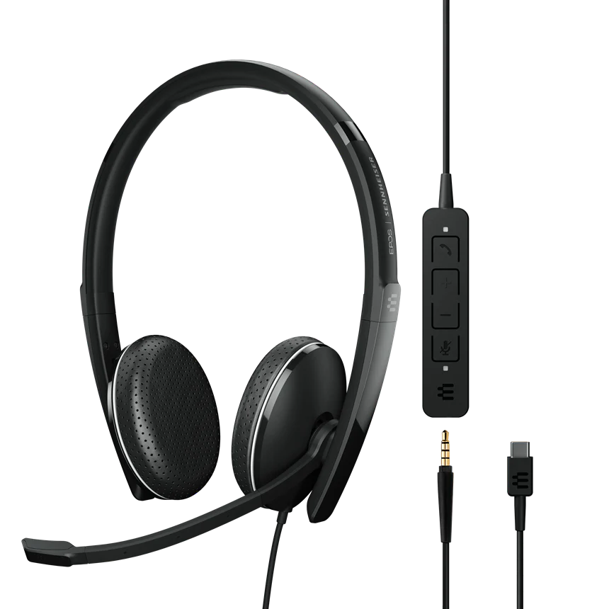 EPOS ADAPT 165 USB-C II Stereo UC Optimized Headset - MPN: 1000920