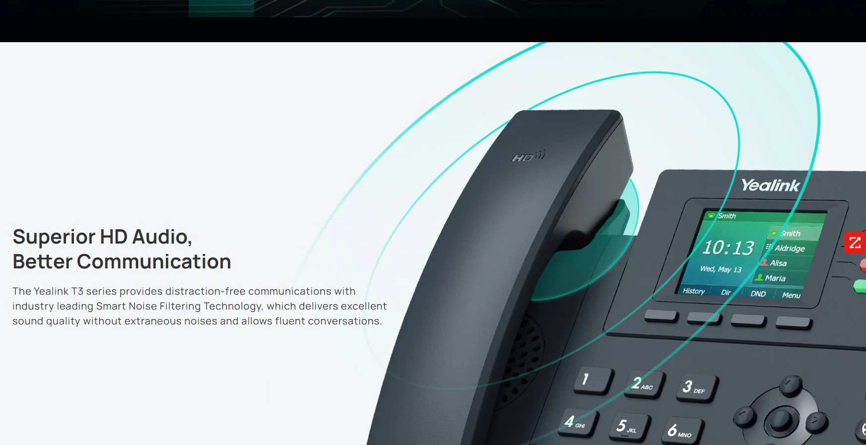 Yealink SIP-T31P 2- Line Entry Level IP Phone - MPN: 1301043