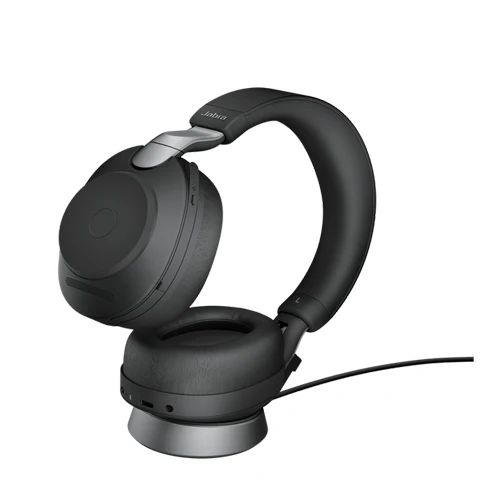Jabra Evolve2 85 Wireless Headset, Link 380C UC Stereo Stand Black - MPN: 8599-989-889
