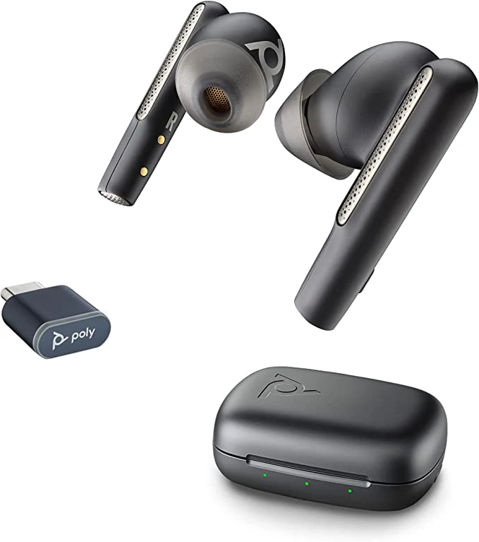 Poly Voyager Free 60 UC Wireless Teams Earbuds (USB-C, Black) MPN 7Y8L8AA
