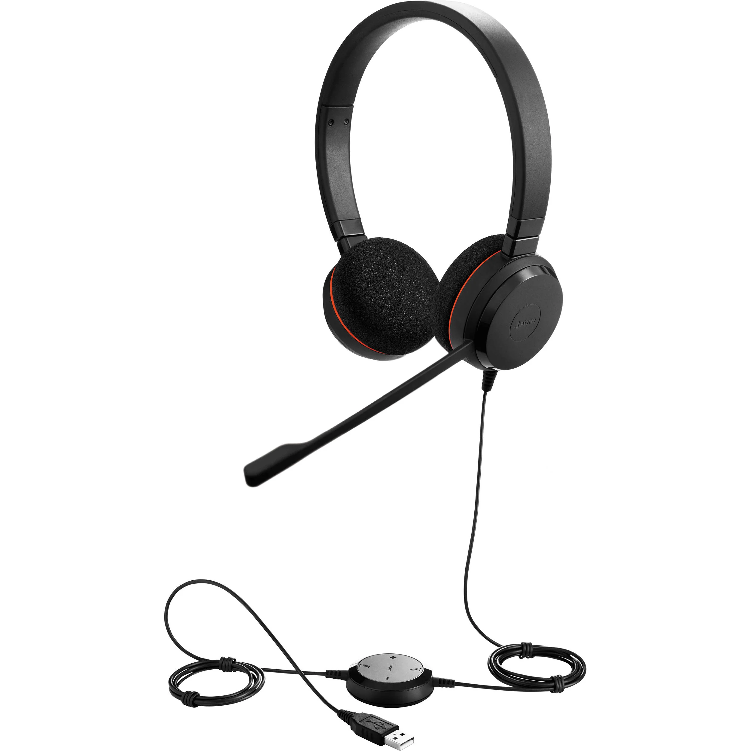 Jabra Evolve 20 Duo USB-A and USB-C Headset UC 4999-829-289-01