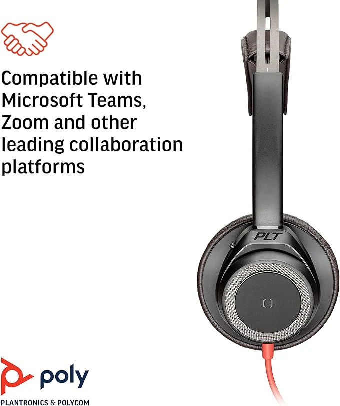 Poly Blackwire 7225 USB-A Headset MPN 7S4M8AA