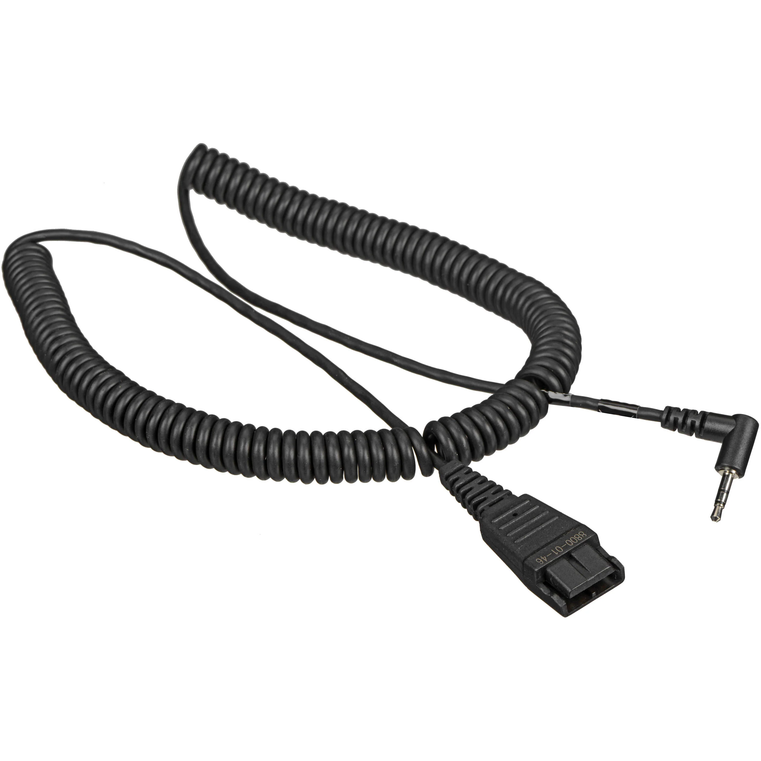 Jabra 2.5mm Coiled Quick Disconnect Cable - MPN: 8800-01-46