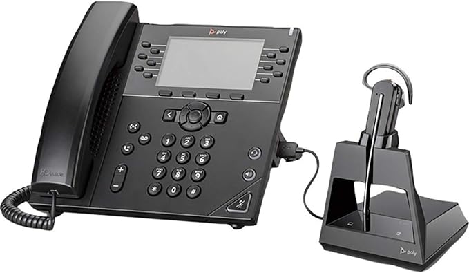 Poly Voyager 4245 Office Wireless Headset MPN 7D7K0AA#ABA