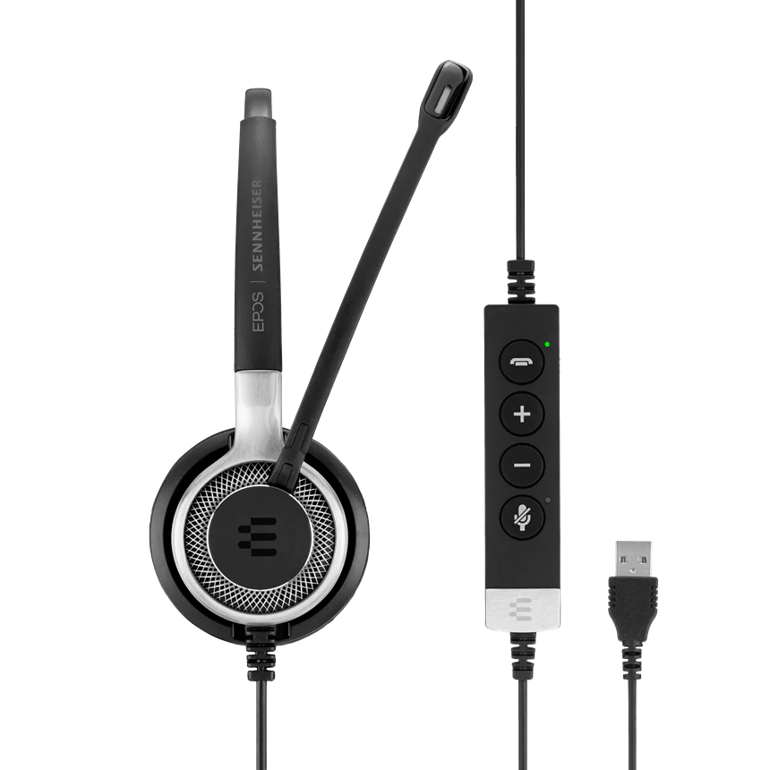 EPOS IMPACT SC 660 ANC USB Double-Sided USB ANC Headset - MPN: 1000650