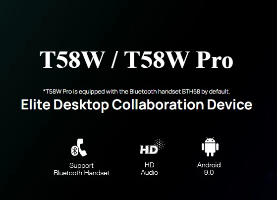 Yealink SIP-T58W 16- Line Smart Business Phone - MPN: 1301111