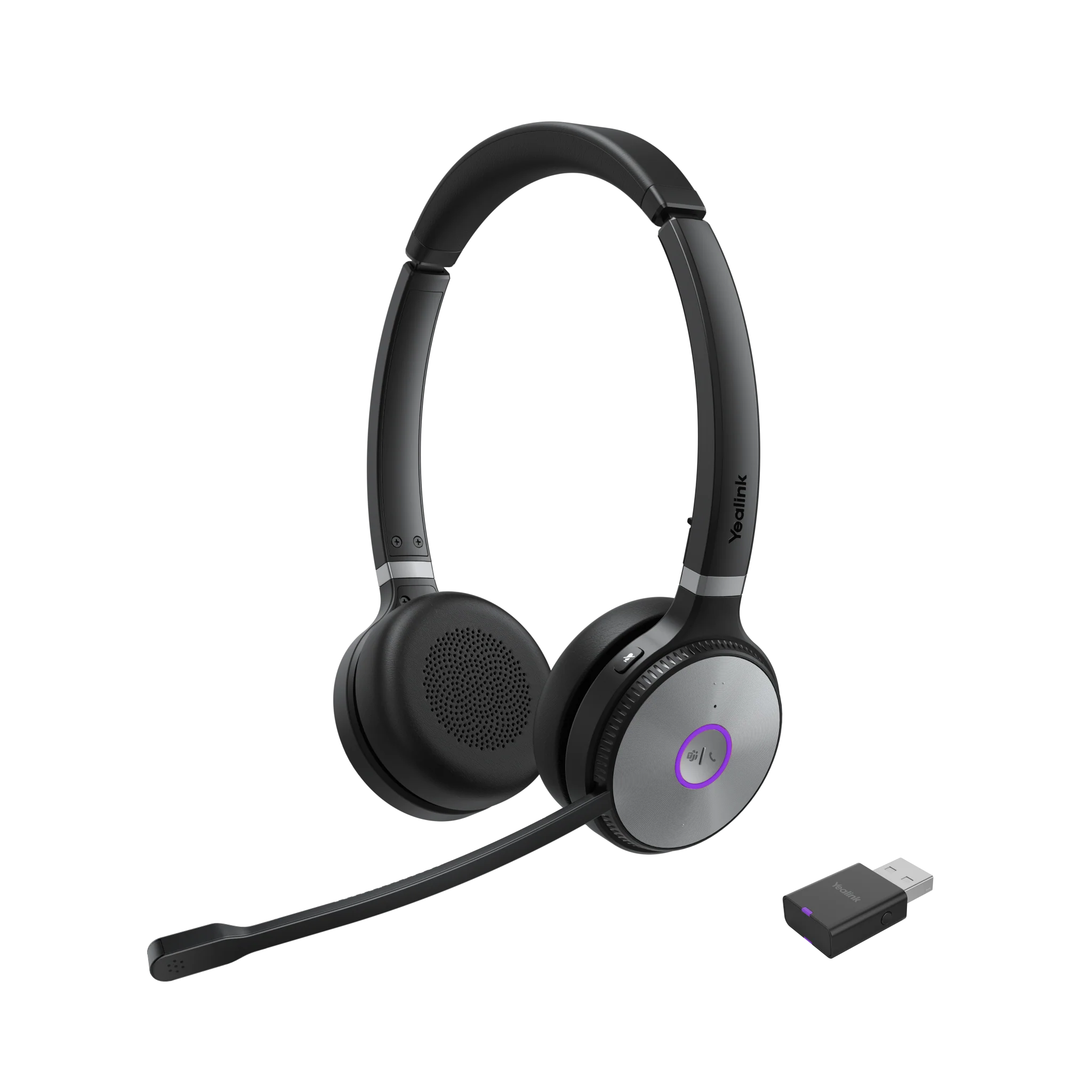 Yealink WH62 Teams Portable Double Ear With USB-A Dongle - MPN: 1208643