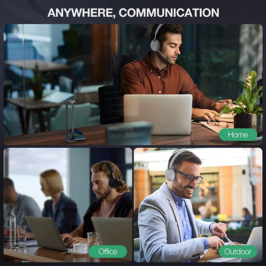 Yealink BH72 Lite Teams Wireless Headset USB-C Black - MPN: 1208601