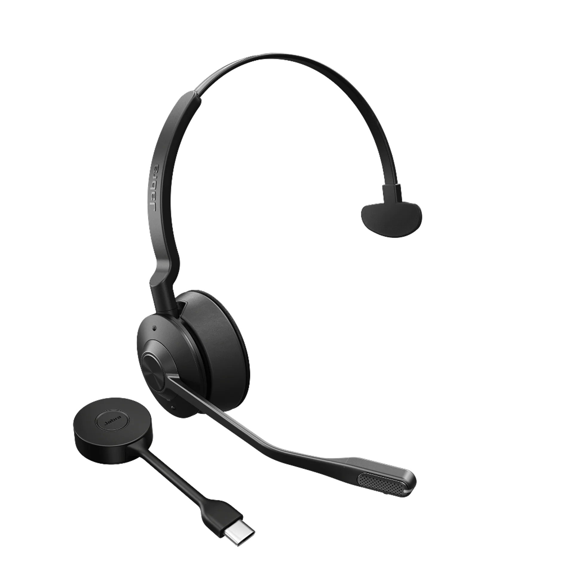 Jabra Engage 55 DECT Wireless Headset Mono MS with USB-C Link 400 - MPN: 9553-470-125
