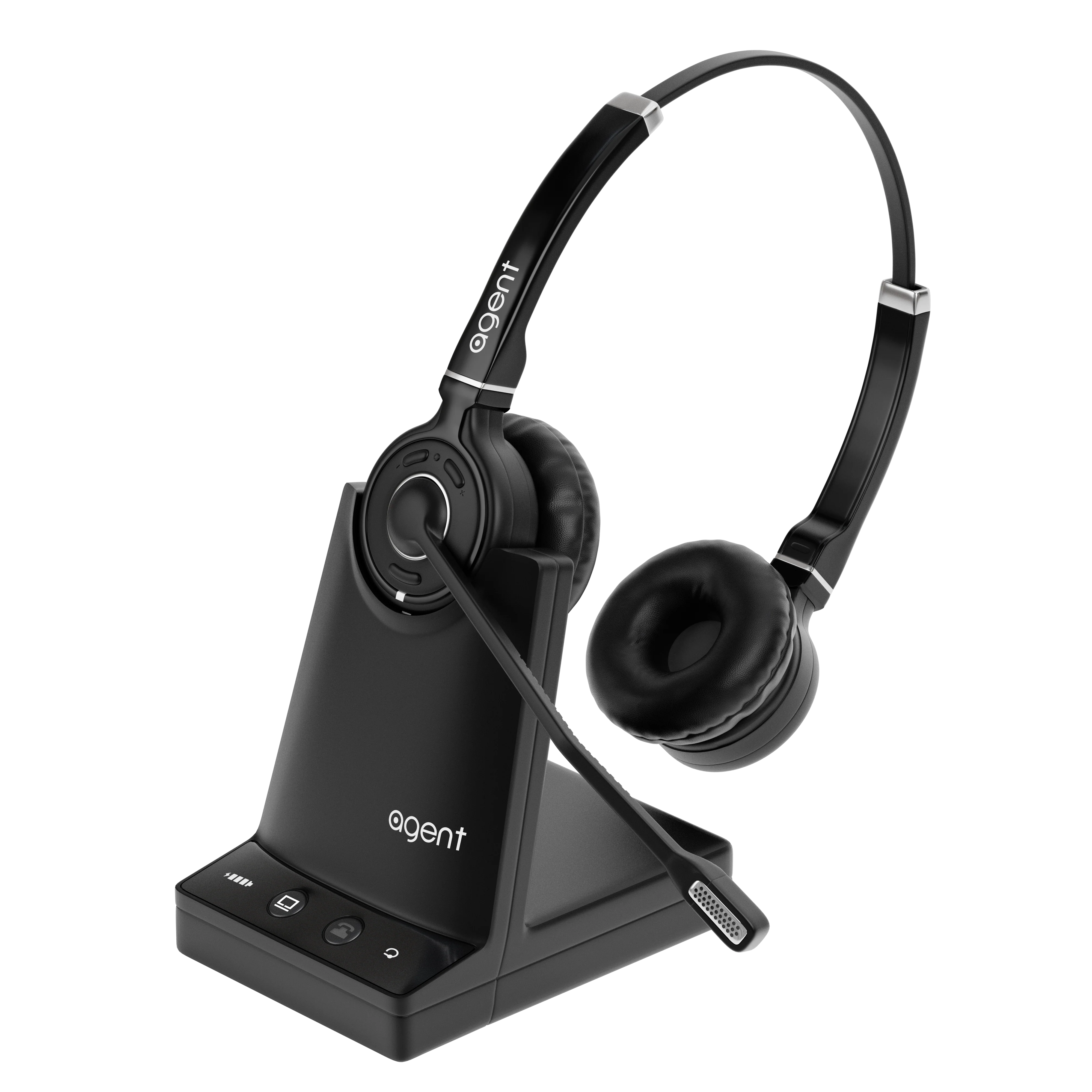 TruVoice Agent AW60 Duo Wireless Dect Headset (Dual Connectivity) - MPN: AG22-0761