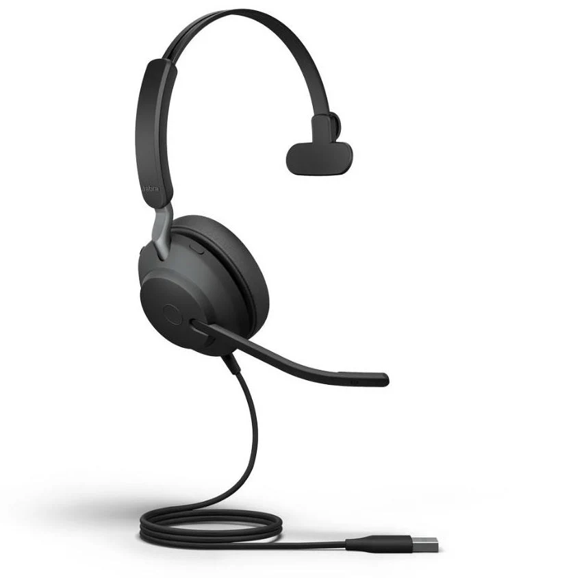 Jabra Evolve2 40 SE Corded Headset USB-A MS Mono - MPN: 24189-899-999