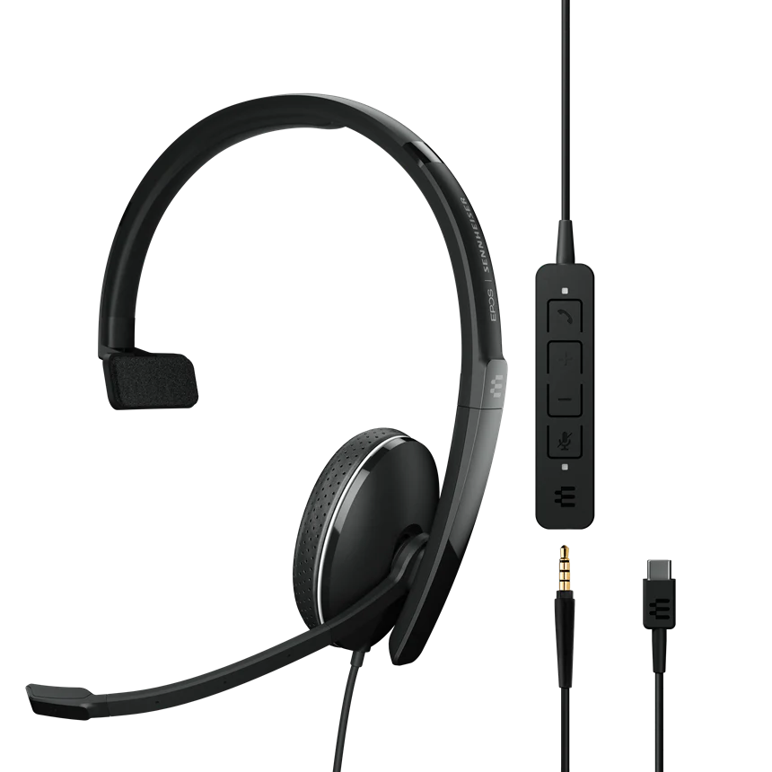 EPOS ADAPT 135T USB-C II Mono Teams Certified Headset - MPN: 1000904