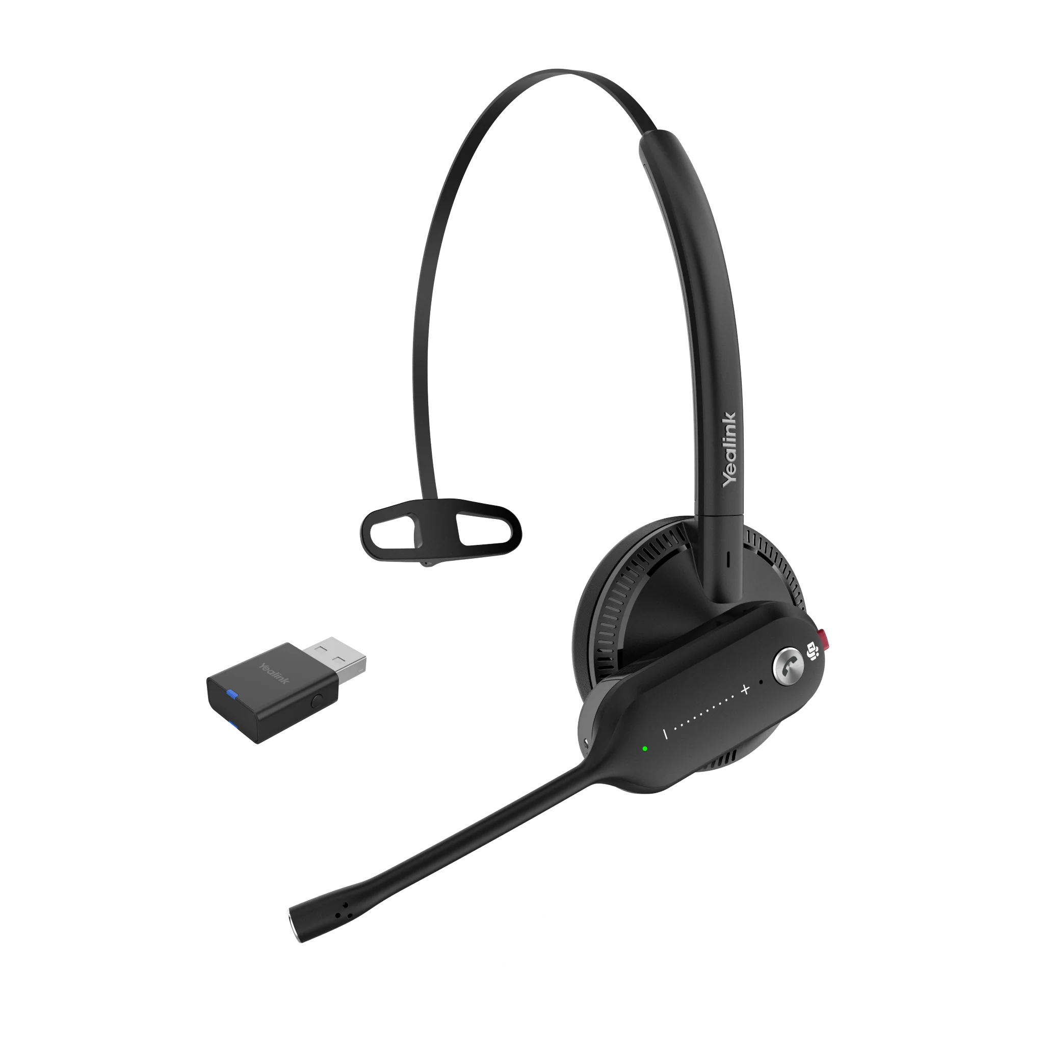 Yealink WH63 Portable Teams Convertible Headset With USB-A Dongle MPN - 1208645