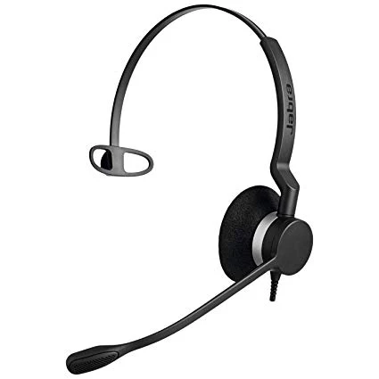 Jabra BIZ 2300 QD Wideband Mono Noise-Cancelling Headset - MPN: 2383-820-109