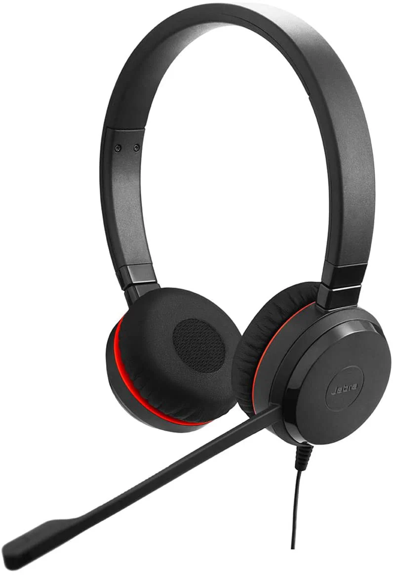 Jabra Evolve 30 II Duo MS USB-C and 3.5mm Headset with In-Line Call Controller - MPN: 5399-823-389