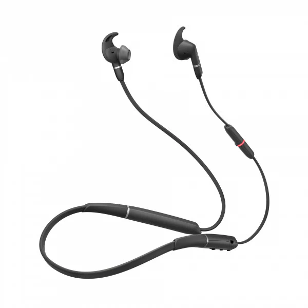 Jabra Evolve 65e Bluetooth True Wireless Headset With Link 380 MS Black - MPN: 6599-623-109
