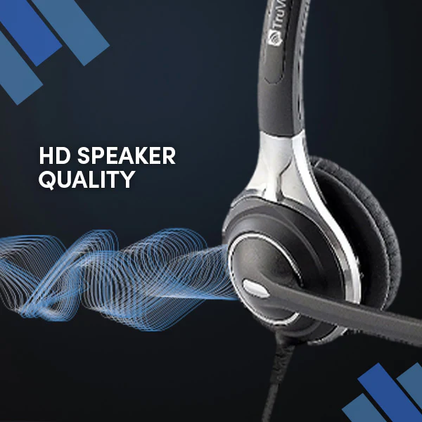 TruVoice HD-700 Single Ear Headset with Noise Canceling Microphone and HD Speakers - MPN: T00148