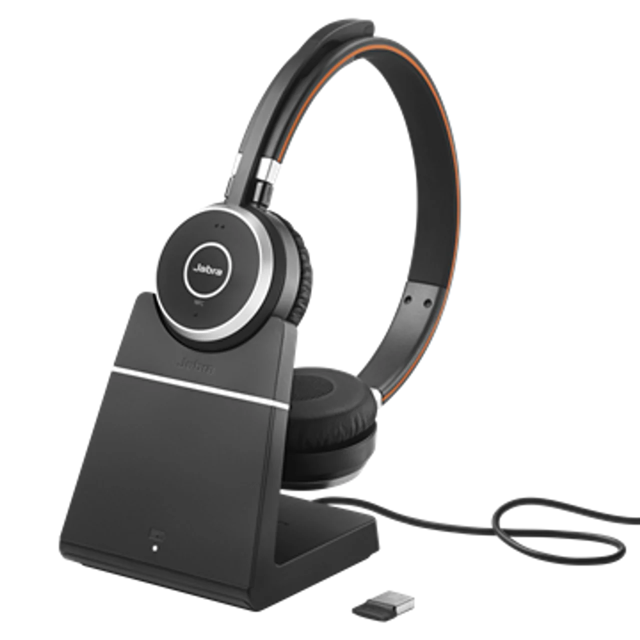 Jabra Evolve 65 SE Stereo USB-A With Charging Stand (UC) - MPN: 6599-833-499