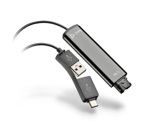 Poly DA75, USB To QD Smart Digital Headset Adaptor MPN 786C6AA