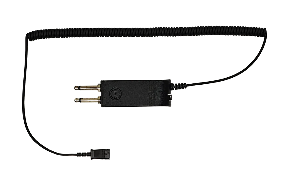 TruVoice JPL BL22+P Amplifier (4 wire) PJ7 2 Prong Adapter (MPN: 575-416-003)