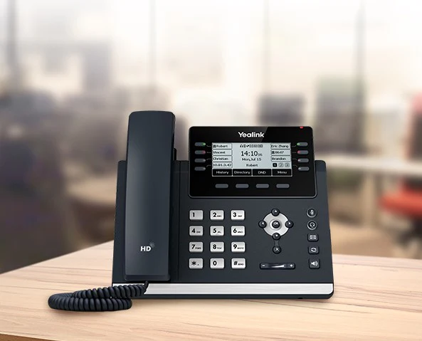 Yealink SIP-T43U 12- Line Unified Firmware Enhanced SIP Phone - MPN: 1301202