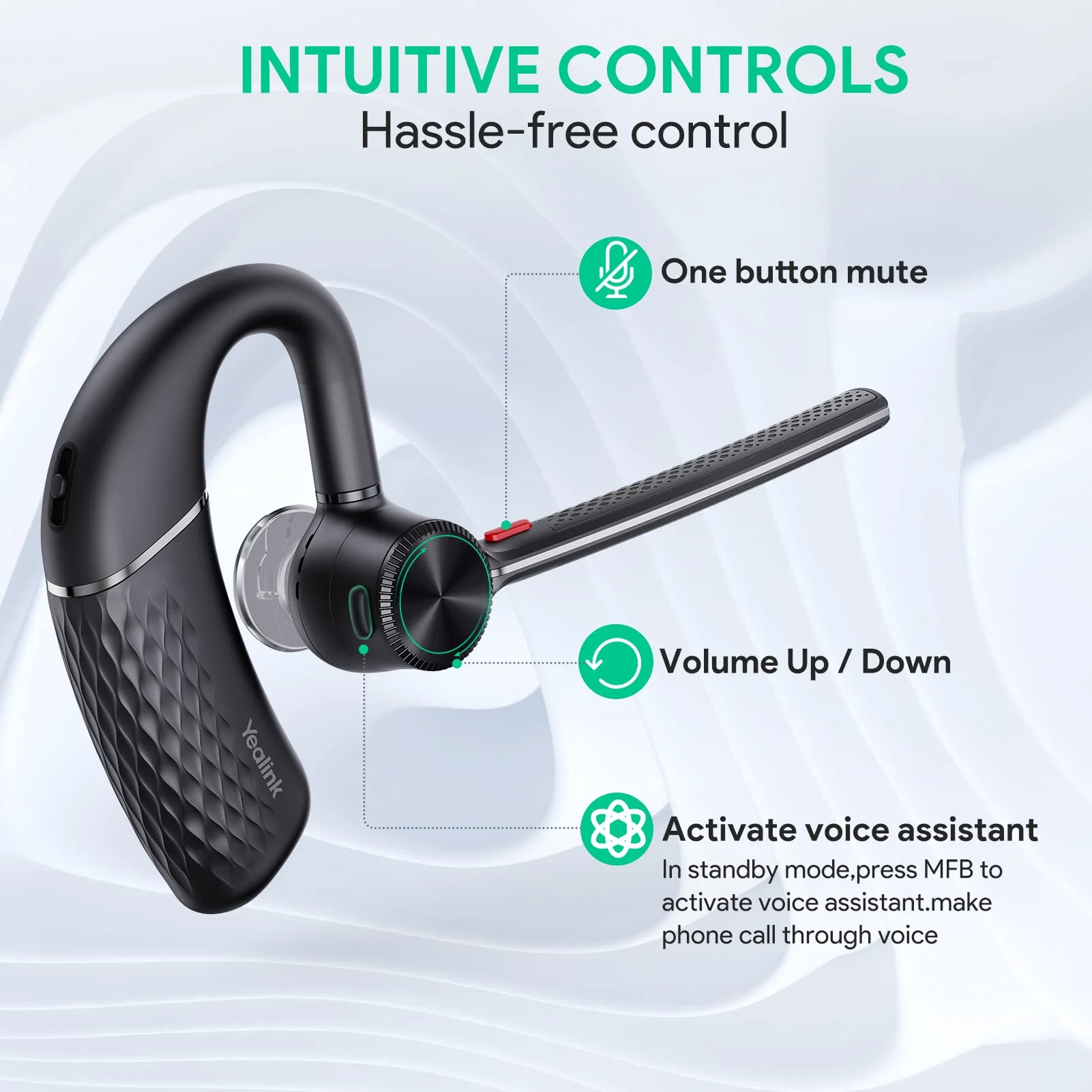 Yealink BH71 Pro Wireless Bluetooth Headset With Dongle MPN 1208652