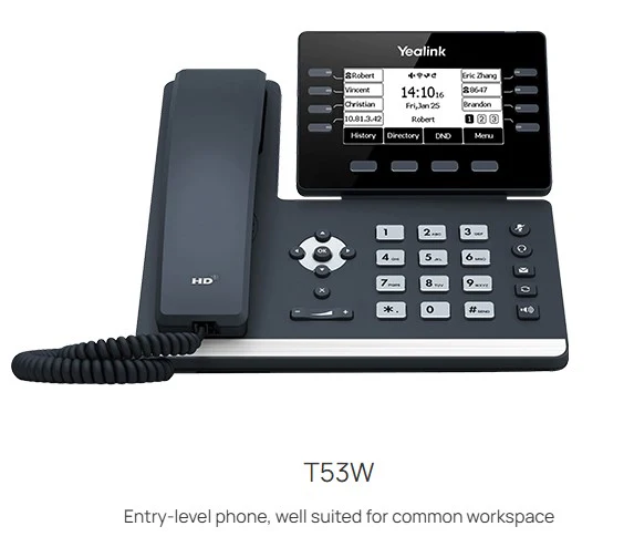 Yealink SIP-T53 12- Line Smart Business Phone - MPN: 1301086