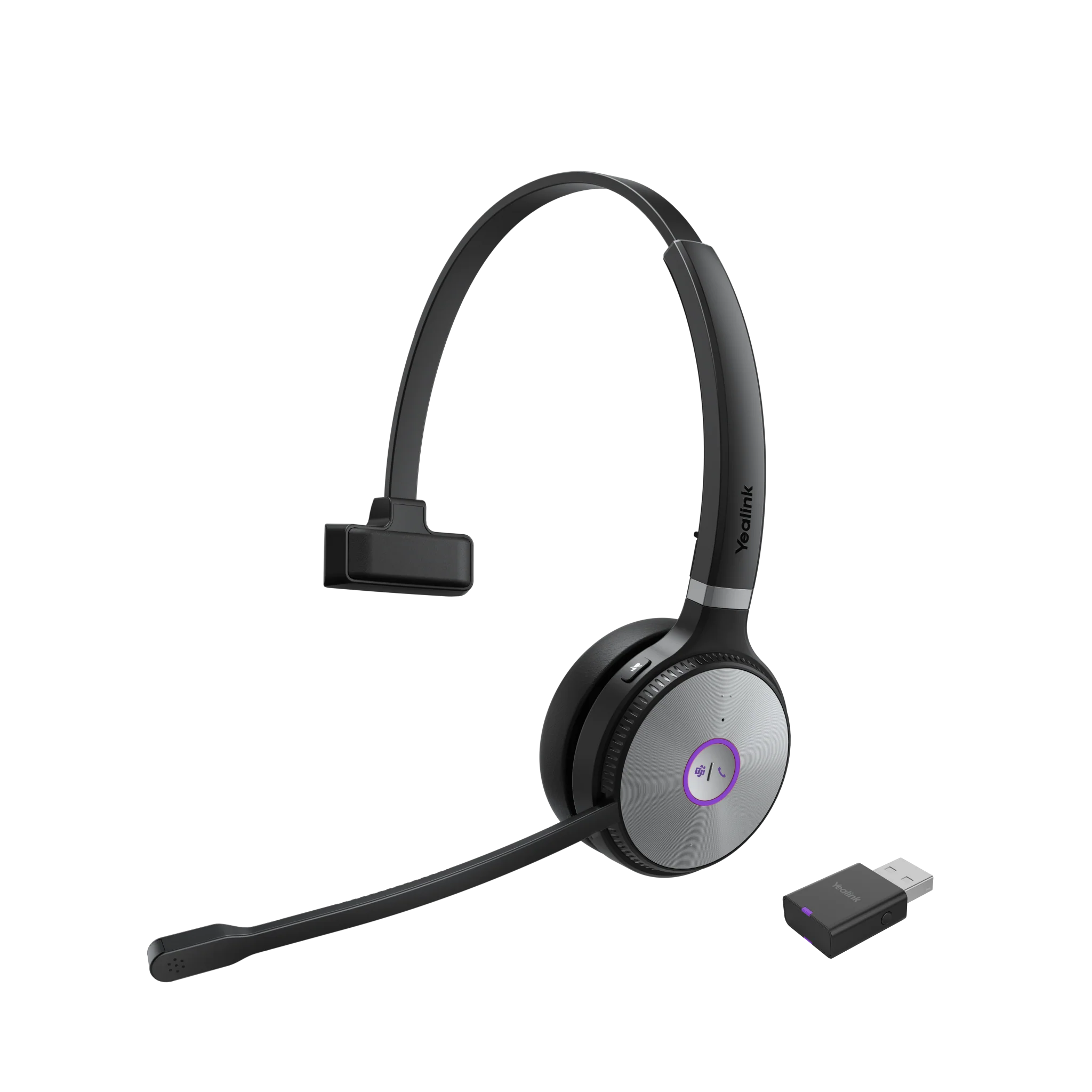 Yealink WH62 Teams Portable Single Ear With USB-A Dongle MPN 1208641