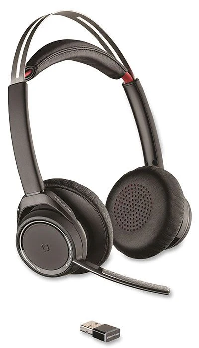 Poly B825-M, No Stand Voyager Focus UC Bluetooth Binaural Headset MPN 7F0J2AA