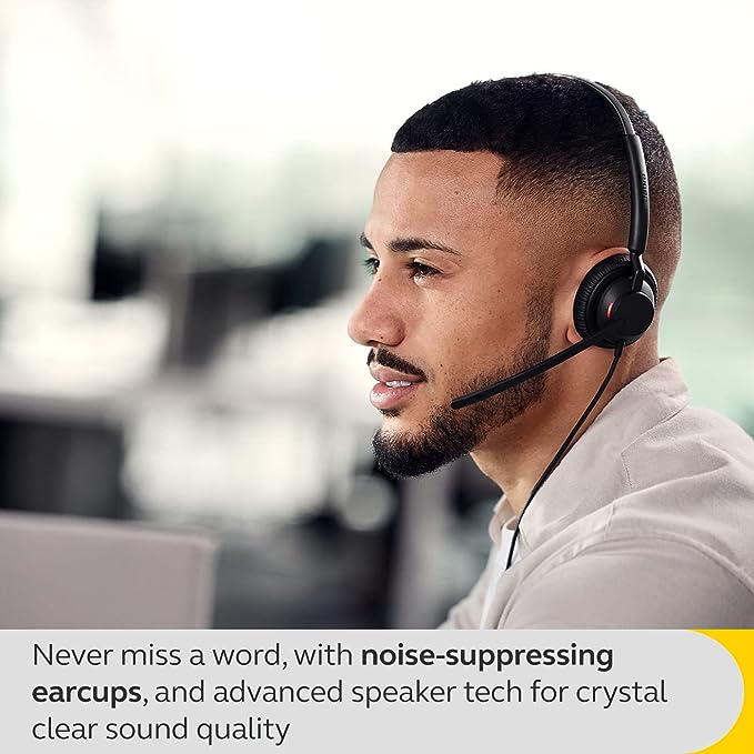 Jabra Engage 40 Stereo Headset USB-C (UC) - MPN: 4099-410-299