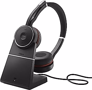 Jabra Evolve 75 SE Stereo USB-A with Charging Stand (UC) - MPN: 7599-848-199