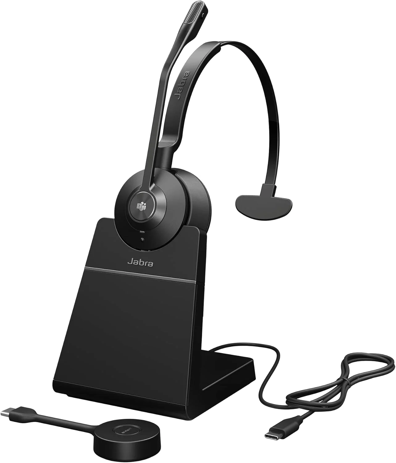 Jabra Engage 55 SE Mono Wireless Headset USB-C With Charge Stand (UC) - MPN: 9653-435-125