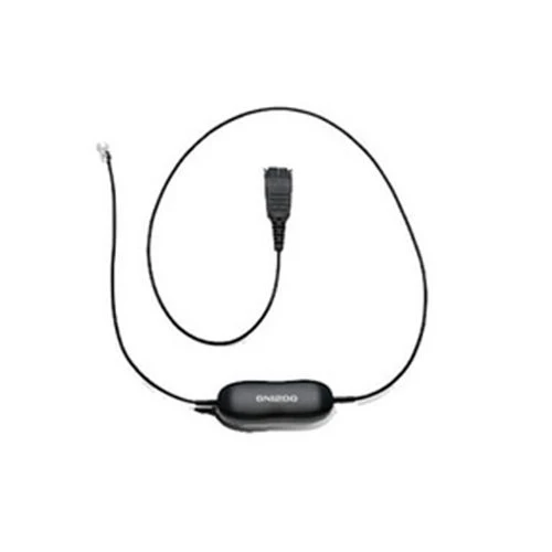Jabra GN1210 Headset Cord Straight - MPN: 88001-96