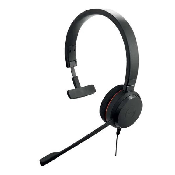 Jabra Evolve 20 Mono USB Headset USB-A and USB-C MS 4993-823-189-01
