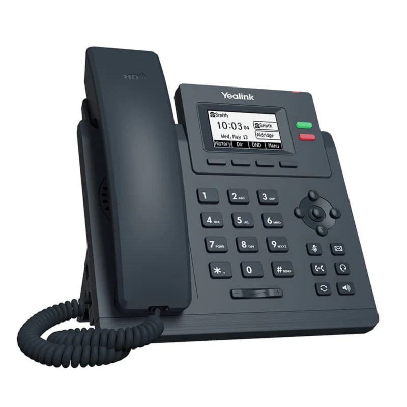 Yealink SIP-T31P 2- Line Entry Level IP Phone - MPN: 1301043