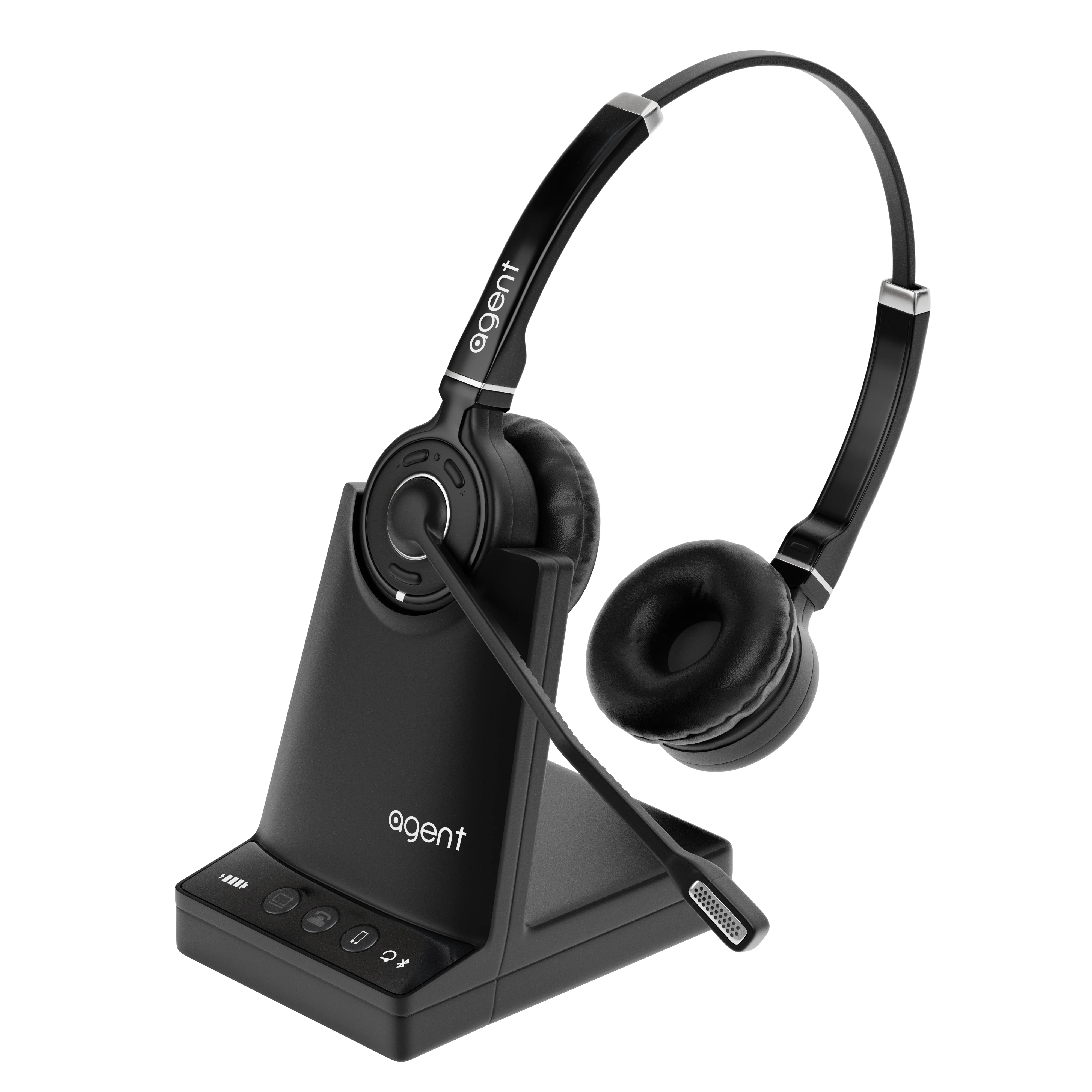 TruVoice Agent AW80 Duo Wireless Dect Headset (Triple Connectivity) - MPN: AG22-0763