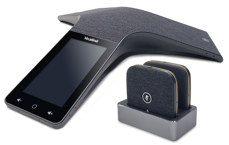 Yealink CP965 Touch-Sensitive Optima HD IP Conference Phone With Mics - MPN: 1204612