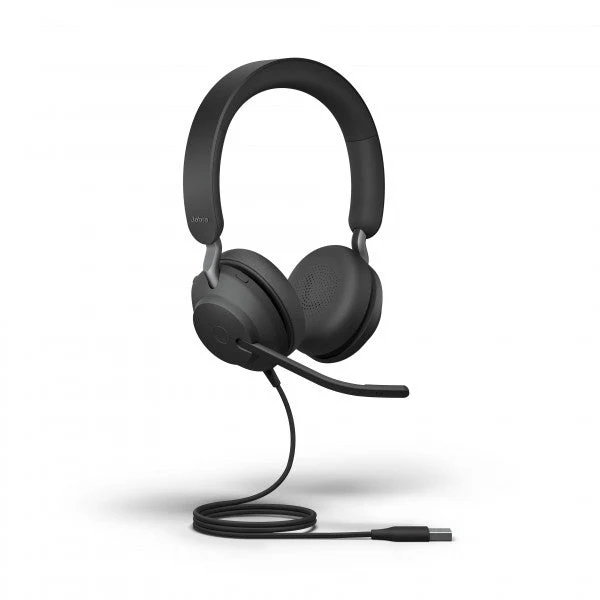 Jabra Evolve2 40 SE Corded Headset USB-A UC Stereo - MPN: 24189-989-999