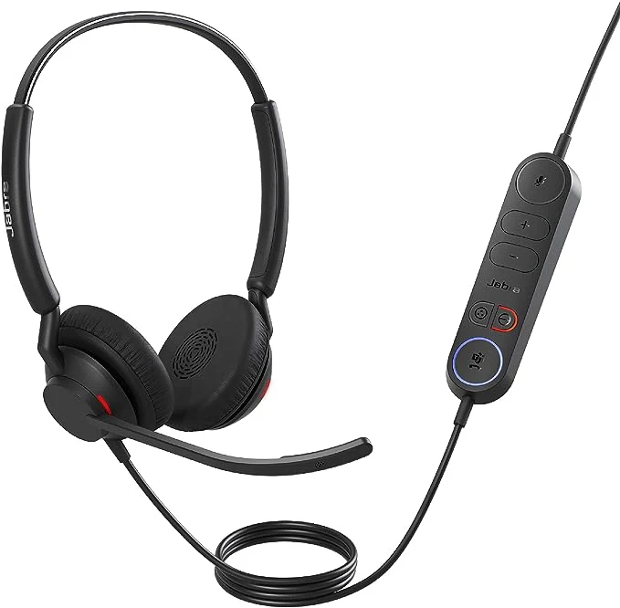 Jabra Engage 40 Stereo Headset with inline link USB-C/A (UC) - MPN: 4099-419-269