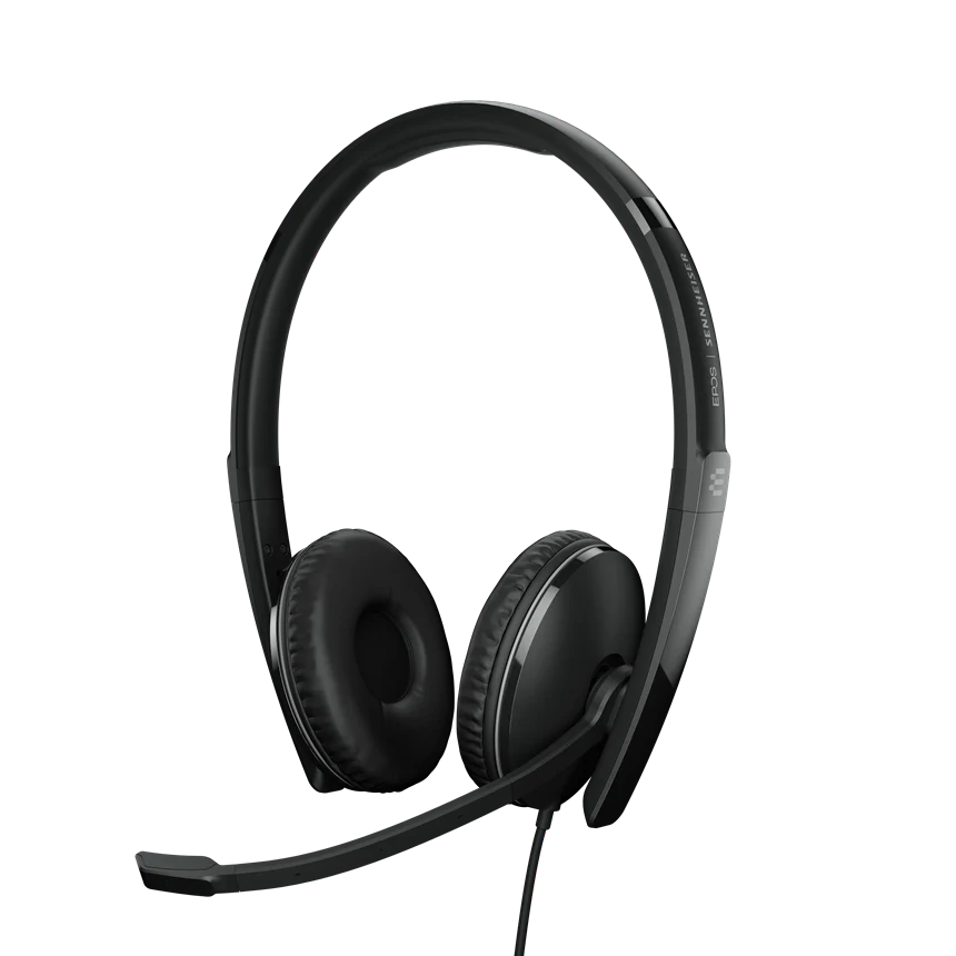 EPOS ADAPT 160T ANC USB-C On-Ear Double-Sided USB-C Headset With ANC, Certified For Microsoft Teams - MPN: 1000221