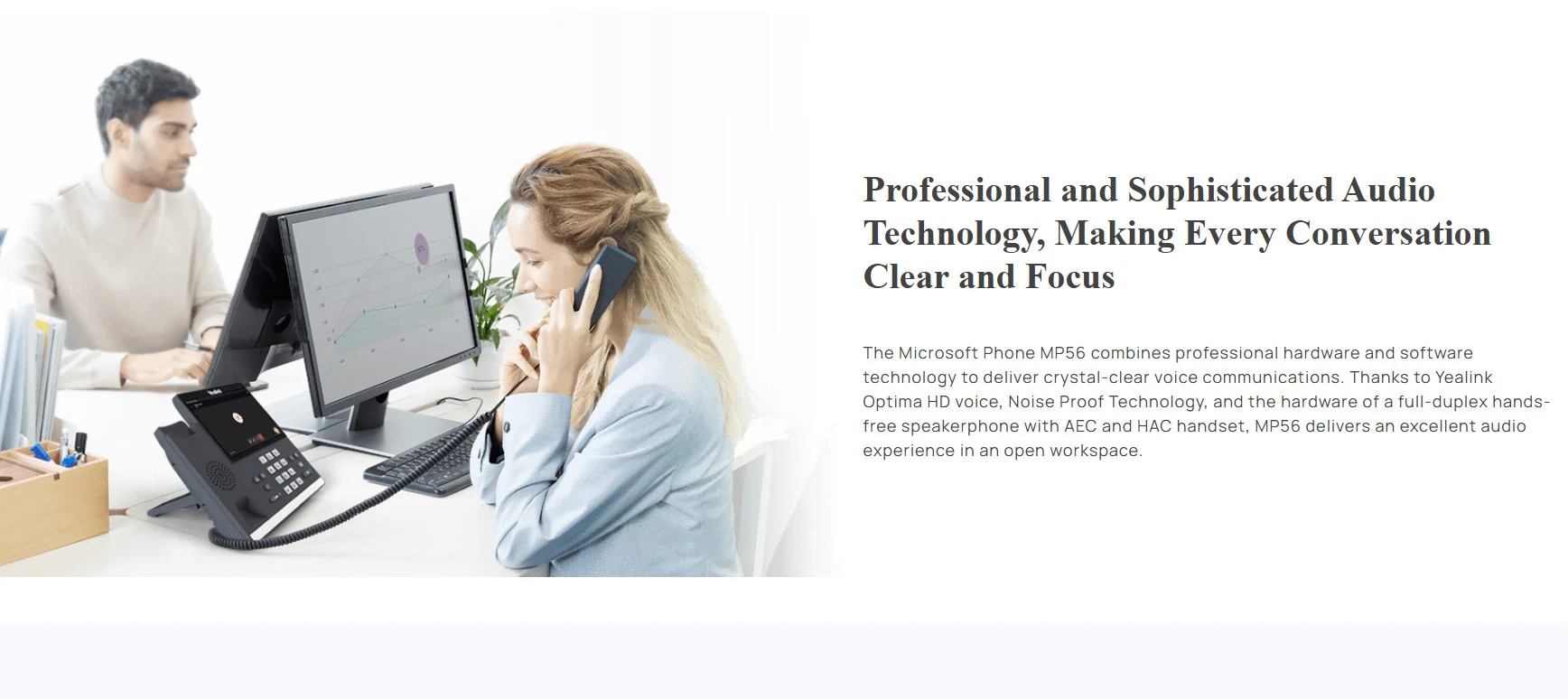 Yealink MP56-E2 Microsoft Certified Teams Phone - MPN: 1301017