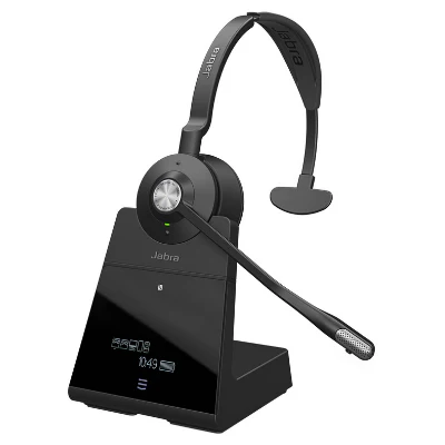 Jabra Engage 55 DECT Wireless Headset Mono UC with USB-C Link 400 and Charging Stand - MPN: 9553-435-125