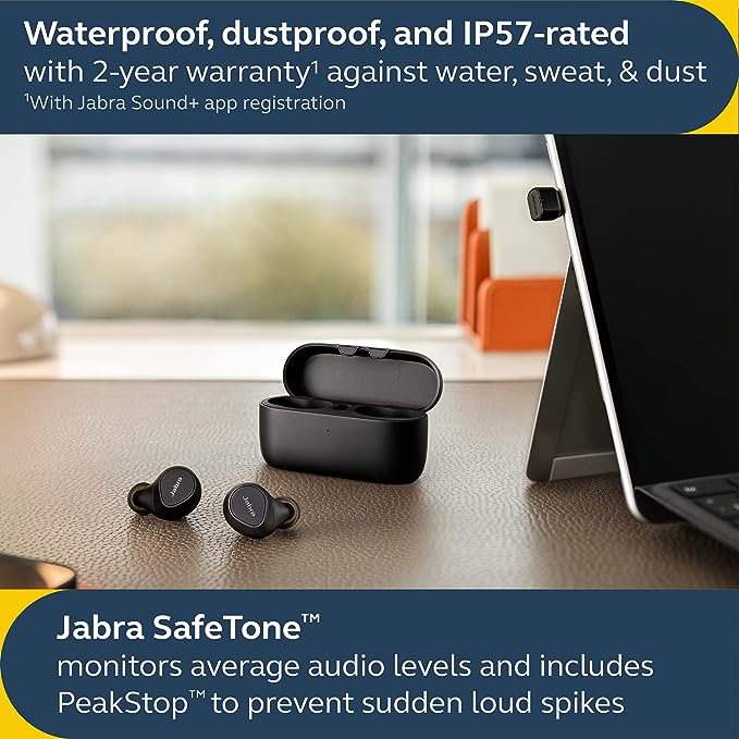 Jabra Evolve2 Buds With Charging Pad USB-A (UC) - MPN: 20797-989-989