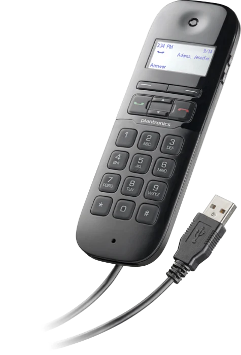 Poly P240 USB Handset Dial Pad For Use With PC With Stand