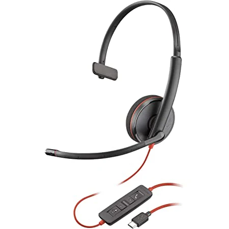 Poly Blackwire 3210 Mono USB-C Headset MPN 80S09A6