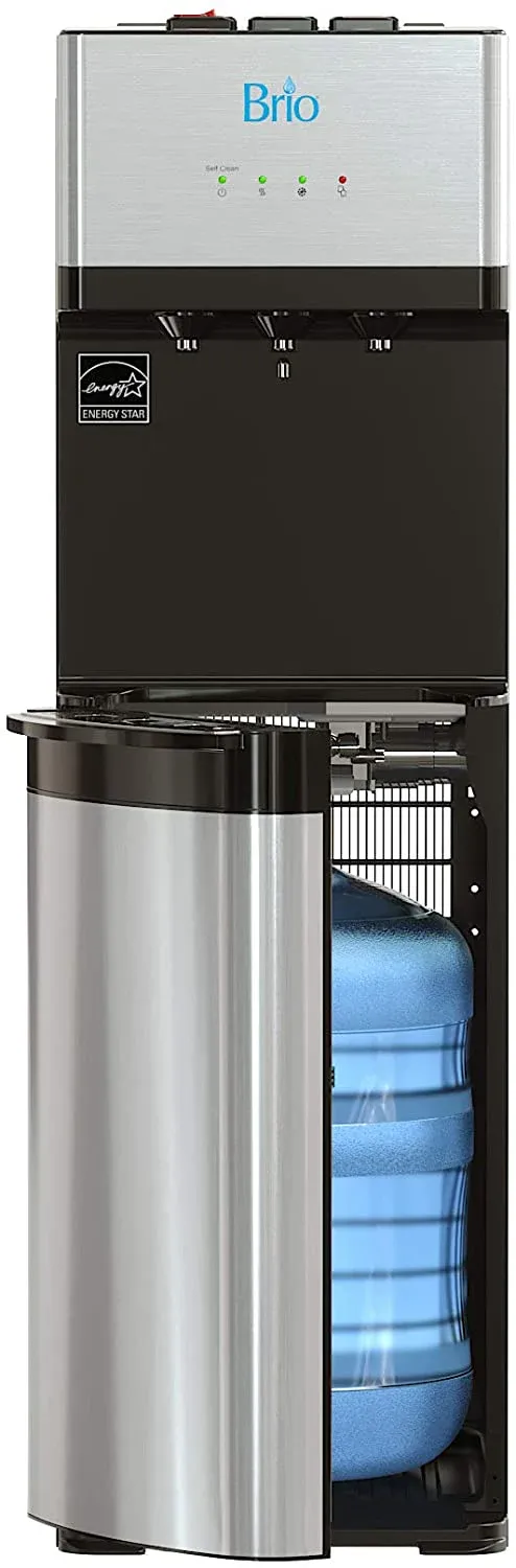 Brio Self Cleaning Bottom Loading Water Cooler Water Dispenser- 3 Temperature Settings